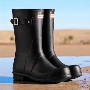 Hunter Men’s Original Short Rain Boots 7